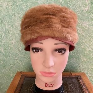 LORA vintage mink woman’s hat
